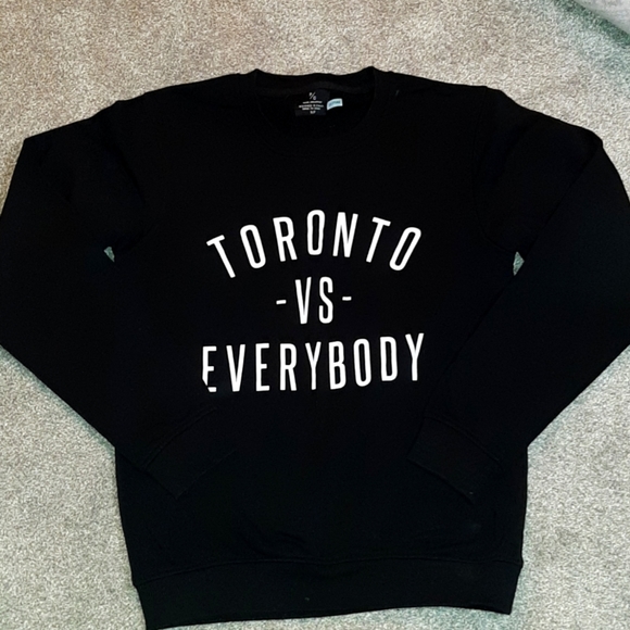 peace collective Sweaters - RAPTERS sweater "Toronto vs everybody"